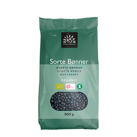 Sorte bønner Ø fra Urtekram