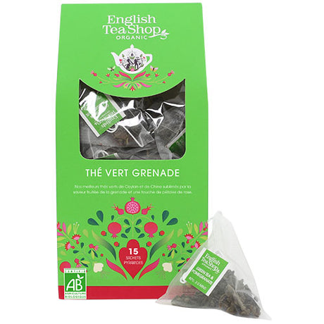 Green Pomegranate Tea Ø fra English Tea Shop