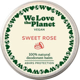 Deodorant balm Sweet Rose fra We love the Planet