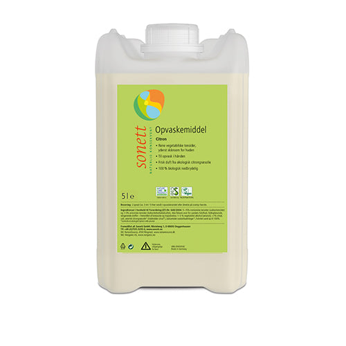 Opvaskemiddel citron Sonett fra Sonett