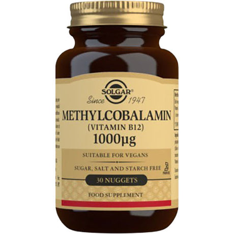 Methylcobalamin 1000 ug (B12) fra Solgar