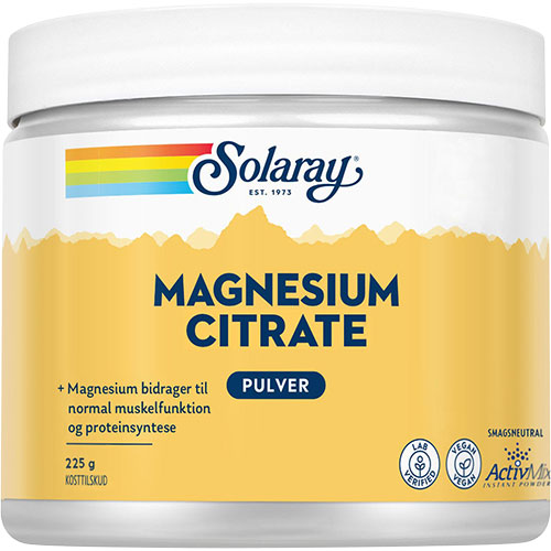 Magnesium Citrate fra Solaray