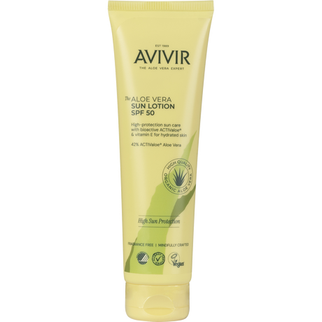 AVIVIR Aloe Vera Sun Lotion SPF50 fra Avivir