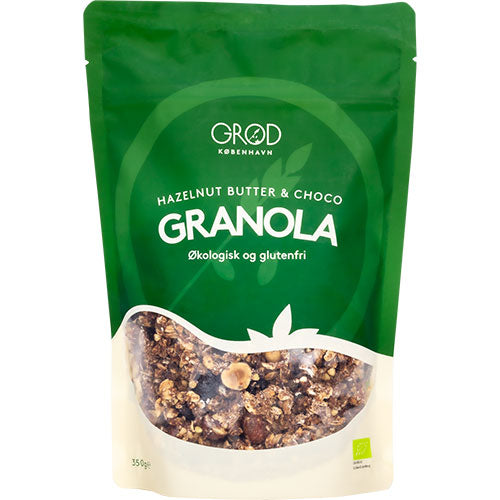 GRØD Hazelnut Butter & Choco Granola Økologisk | 350 g