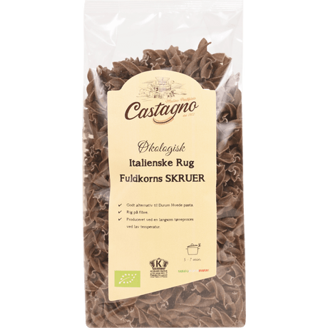 Castagno Rug Skruer Fuldkorn Økologisk | 500 g