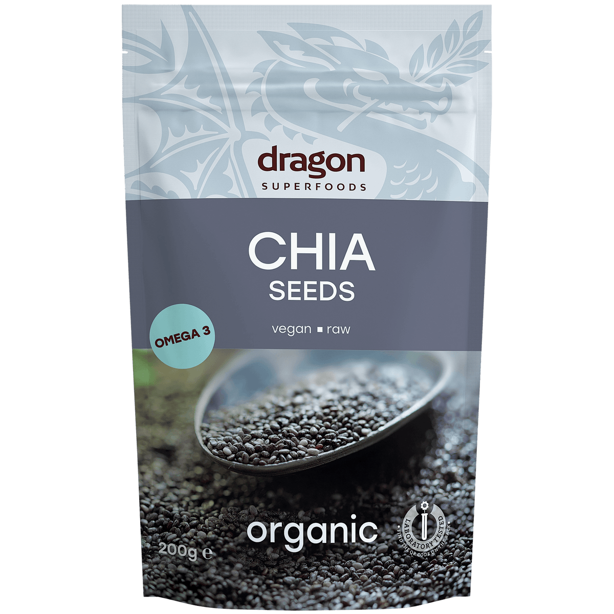 Dragon Superfoods Chia Frø Økologisk | 200 g