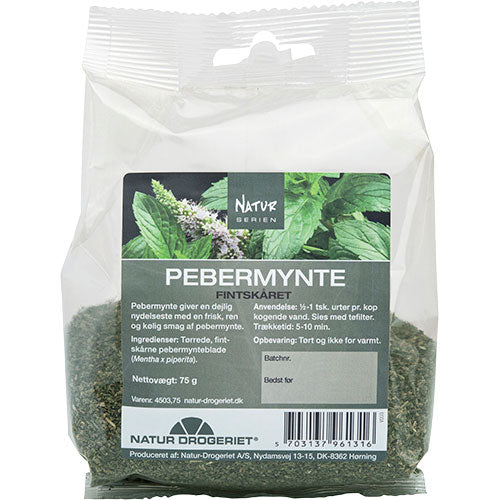 Natur-Drogeriet Pebermynte Fint Skåret | 75 g fra Natur-Drogeriet