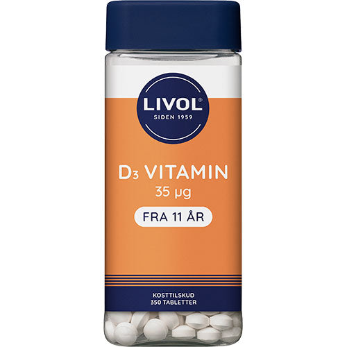 Vitamin D 35 mcg Livol fra Livol