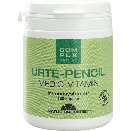 Natur-Drogeriet Urte-pencil M. C-vitamin | 180 kapsler fra Natur-Drogeriet
