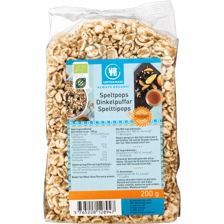 Urtekram Spelt Pops Økologisk | 200 g