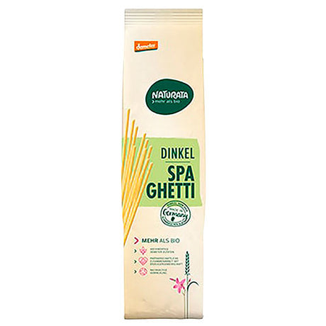 Speltspaghetti hvid Ø Demeter fra Naturata