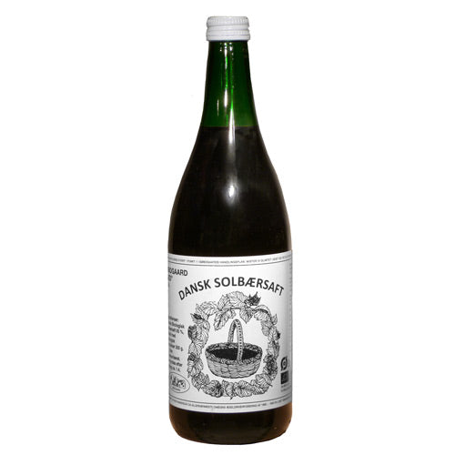 Solbærsaft sød Ø fra Søbogaard