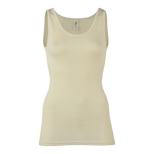 Top, uld/silke, Natural, str. 42/44 fra Engel Natur