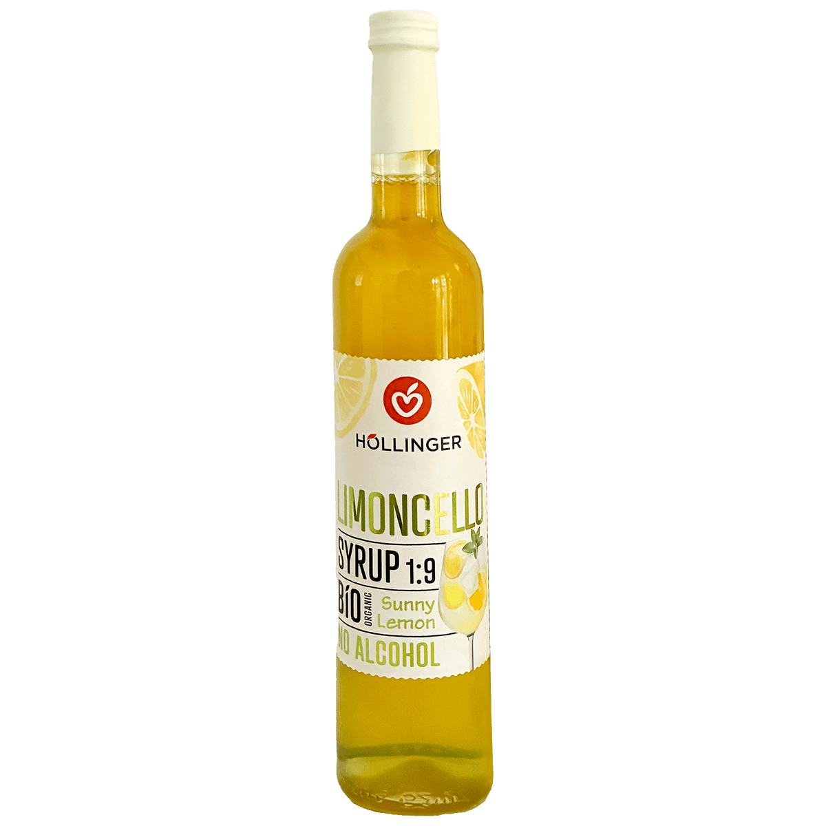 Hollinger Økologisklogisk Cocktailsirup Limoncello 0% | 500 ml