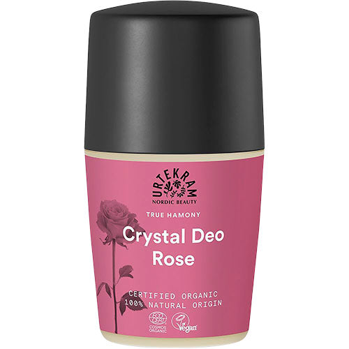 Urtekram Rose Deo Krystal Roll-on | 50 ml fra Urtekram