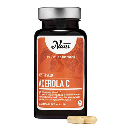Acerola C-vitamin, 45 kaps. fra Nani