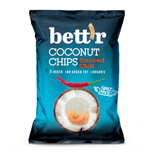 Kokos chips med røget chili Ø fra bett’r