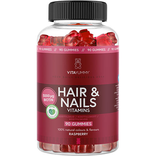 VitaYummy Hair & Nails (Raspberry) fra Vita Yummy