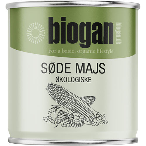 Majs søde på dåse Ø fra Biogan