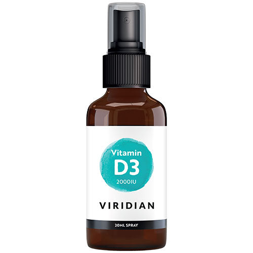 D3 vitamin spray fra Viridian Nutrition