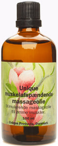 Muskelafspændings massageolie fra Unique