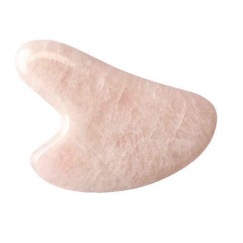 Gua sha Heart rosa kvarts fra A Pure Mind