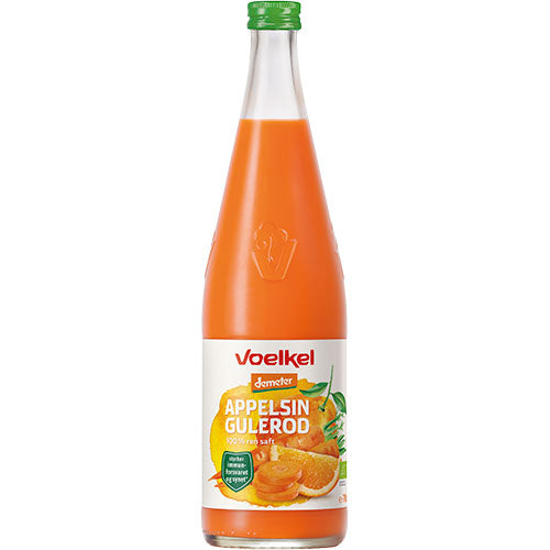 Appelsin- og gulerodssaft Ø Demeter fra Voelkel