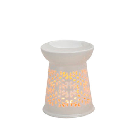 Duftlampe Blomst hvid fra Fischer Pure Nature