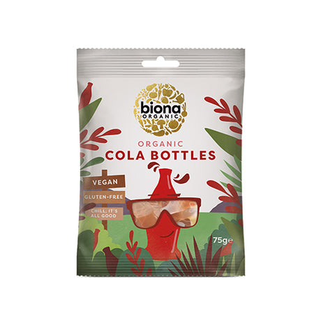 Vingummier Colaflasker Ø fra Biona Organic