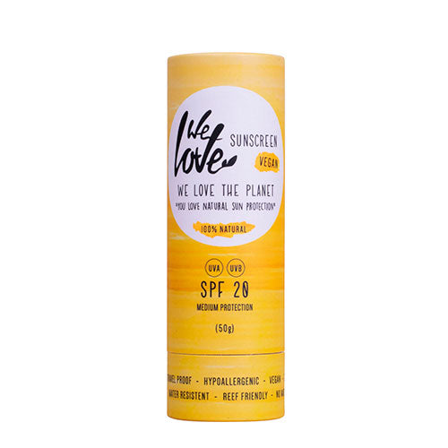 Natural Sunscreen Stift SPF 20 fra We love the Planet