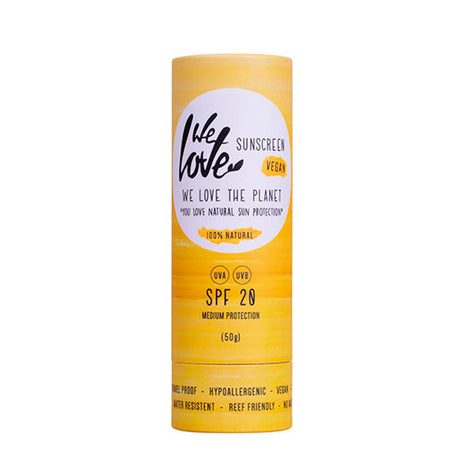 Natural Sunscreen Stift SPF 20 fra We love the Planet