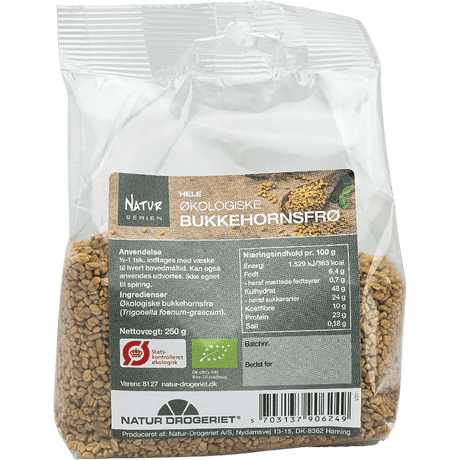 Natur-Drogeriet Bukkehornsfrø Økologisk | 250 g