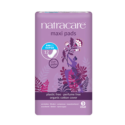Natracare bind 12 stk SUPER fra Natracare
