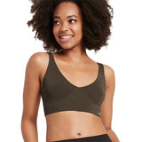 Shaper Crop Bra dark olive str. XL fra Boody