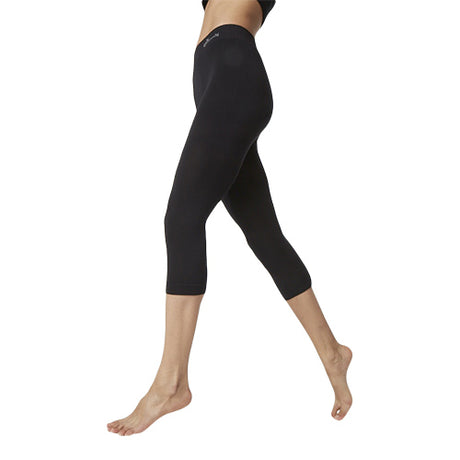 Leggings 3/4 sort str. XL fra Boody