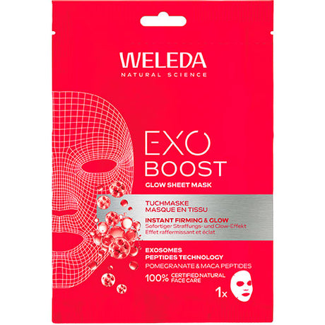 Weleda Exo Boost Glow Sheet Mask Pomegranate | 20 ml