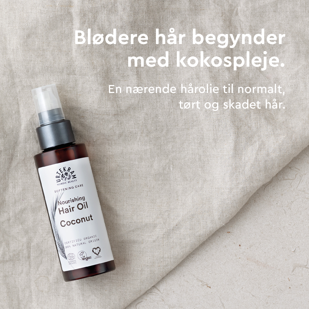 Urtekram Hair Oil Coconut | 100 ml fra Urtekram