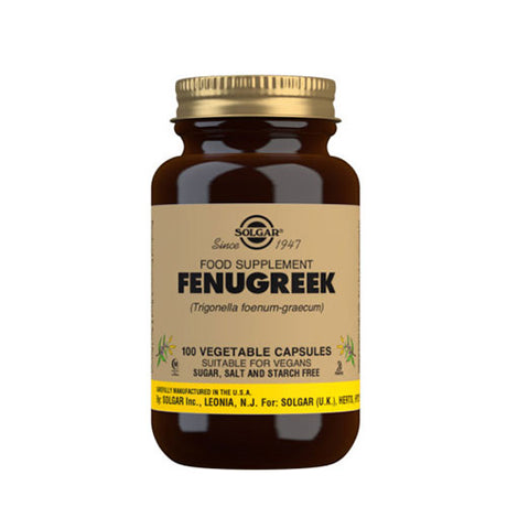 Fenugreek Bukkehornsfrø fra Solgar