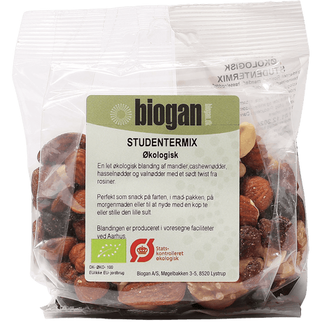 Biogan Økologisk Studentermix | 140 g