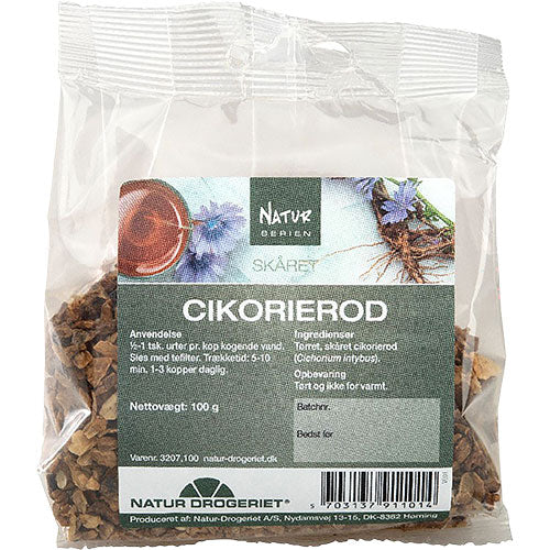 Cikorierod, skåret fra Natur-Drogeriet