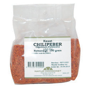 Chilipeber knust fra Natur-Drogeriet