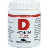 D3-vitamin 85 mcg fra Natur-Drogeriet