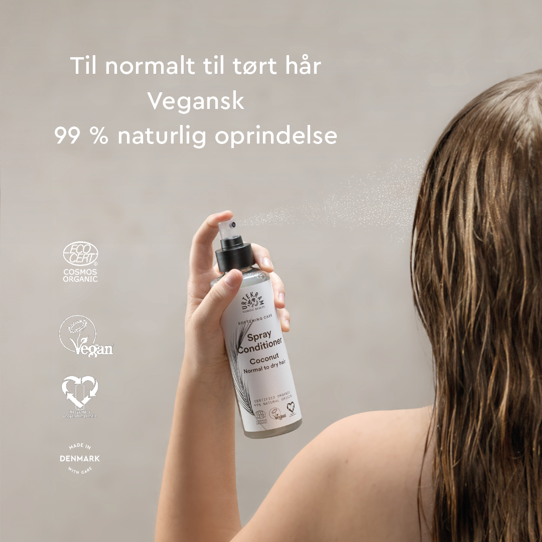 Spray Conditioner Coconut - Normalt til tørt hår fra Urtekram