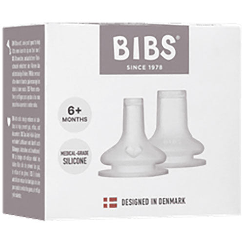 BIBS Baby Bottle Spout Silicone 2 pack