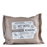 Wet Wipes Fragrance Free – 25 pcs. fra Ecooking