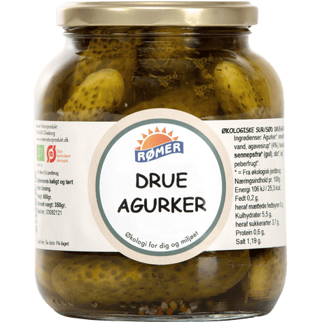 Rømer Agurker Sur, Sød Økologisk | 680 g