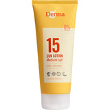 Derma Sun Lotion SPF 15 fra Derma