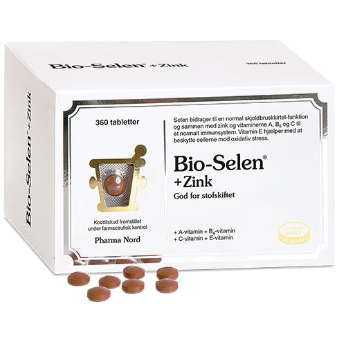 Bio-Selen+Zink fra Pharma Nord