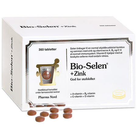 Bio-Selen+Zink fra Pharma Nord