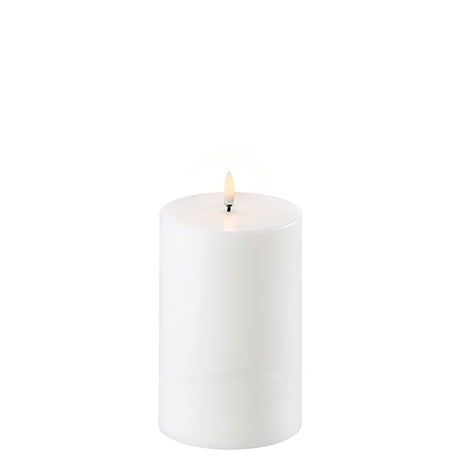 LED Bloklys, Nordic white, Smooth, 10,1x15 cm fra Uyuni lighting